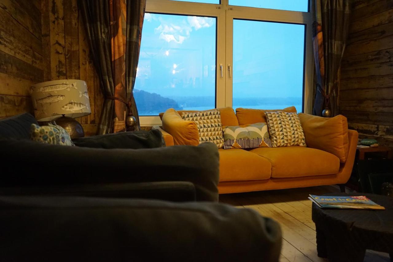 Beach House With Sea Views Over Saundersfoot Bay Exterior foto