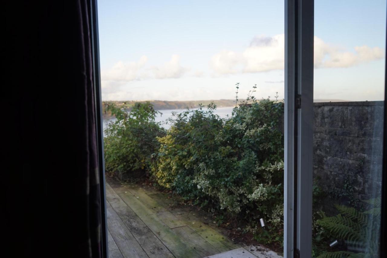Beach House With Sea Views Over Saundersfoot Bay Exterior foto