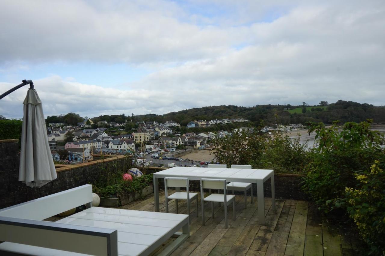 Beach House With Sea Views Over Saundersfoot Bay Exterior foto